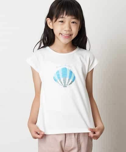 KJKGM62019 a.v.v KIDS [100-130]【接触冷感】マリンモチーフカットソー[WEB限定サイズ]