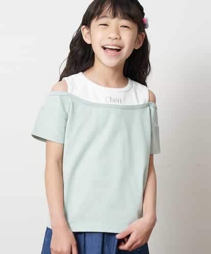 KJKGM69019 a.v.v KIDS [100-130]タンクドッキングカットソー[WEB限定サイズ]