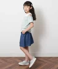 KJKGM69019 a.v.v KIDS(アー・ヴェ・ヴェ) [100-130]タンクドッキングカットソー[WEB限定サイズ] グリーン
