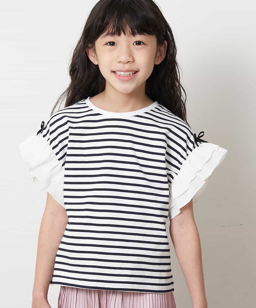 A V V Kids アー ヴェ ヴェ 140 150 リボンデザインボーダーtシャツ イトキンオンラインストア A V V Kids アー ヴェ ヴェ 140 150 リボンデザインボーダーtシャツ イトキンオンラインストア