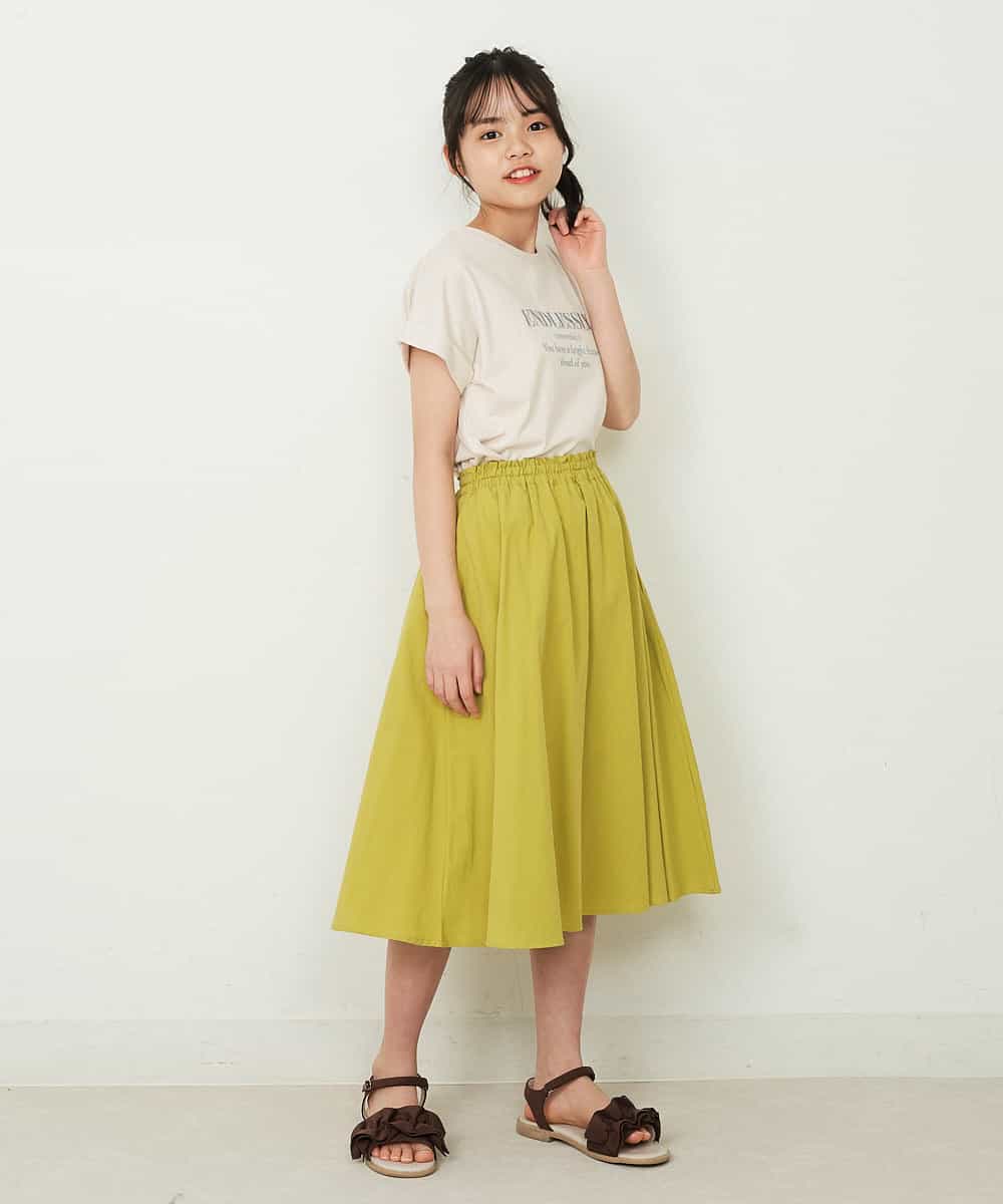 KJKGP04019 a.v.v KIDS(アー・ヴェ・ヴェ) [100-130]アソートロゴTシャツ ラベンダー