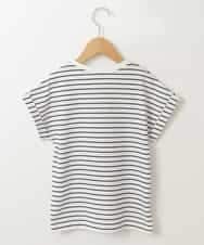 KJKGP04019 a.v.v KIDS(アー・ヴェ・ヴェ) [100-130]アソートロゴTシャツ ボーダー