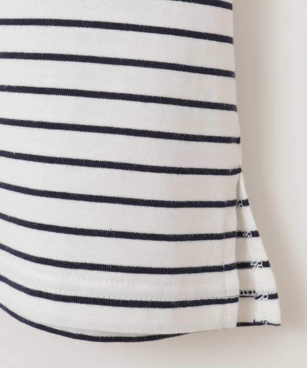 KJKGP04019 a.v.v KIDS(アー・ヴェ・ヴェ) [100-130]アソートロゴTシャツ ボーダー