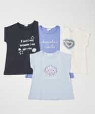 KJKGP08019 a.v.v KIDS(アー・ヴェ・ヴェ) [100-130]マリンコレクションTシャツ ライトブルー