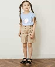 KJKGP08019 a.v.v KIDS(アー・ヴェ・ヴェ) [100-130]マリンコレクションTシャツ ホワイト