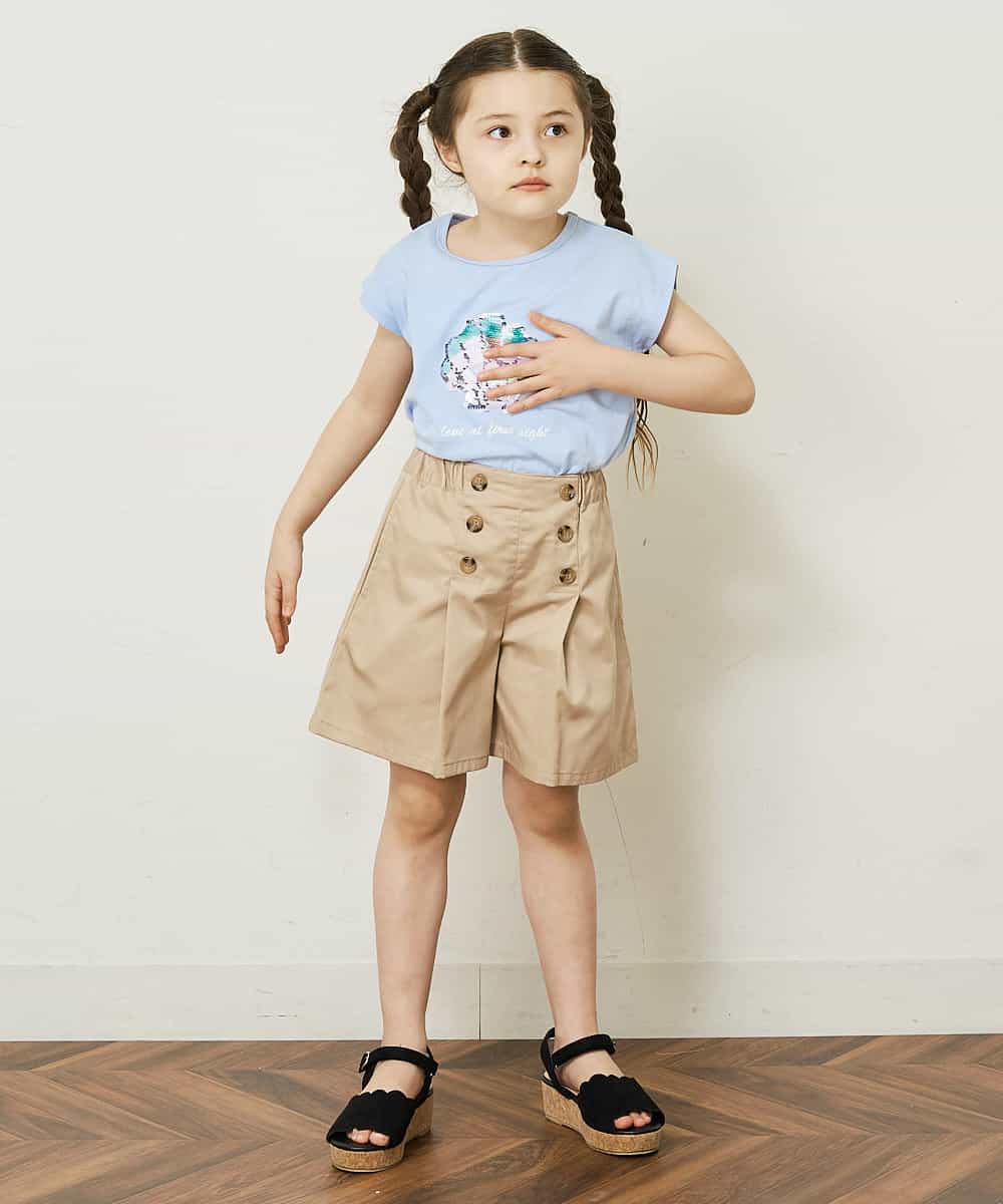 KJKGP08019 a.v.v KIDS(アー・ヴェ・ヴェ) [100-130]マリンコレクションTシャツ ホワイト