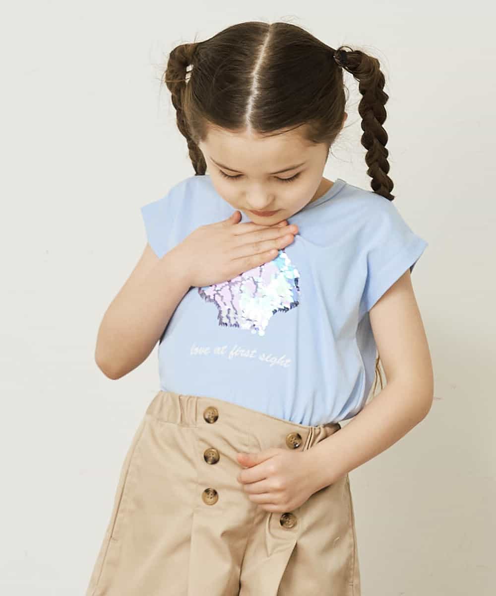 KJKGP08019 a.v.v KIDS(アー・ヴェ・ヴェ) [100-130]マリンコレクションTシャツ ホワイト