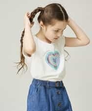 KJKGP08019 a.v.v KIDS(アー・ヴェ・ヴェ) [100-130]マリンコレクションTシャツ ホワイト