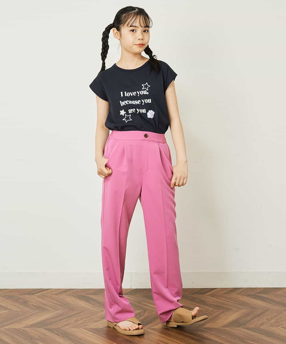 KJKGP08019 a.v.v KIDS(アー・ヴェ・ヴェ) [100-130]マリンコレクションTシャツ ホワイト