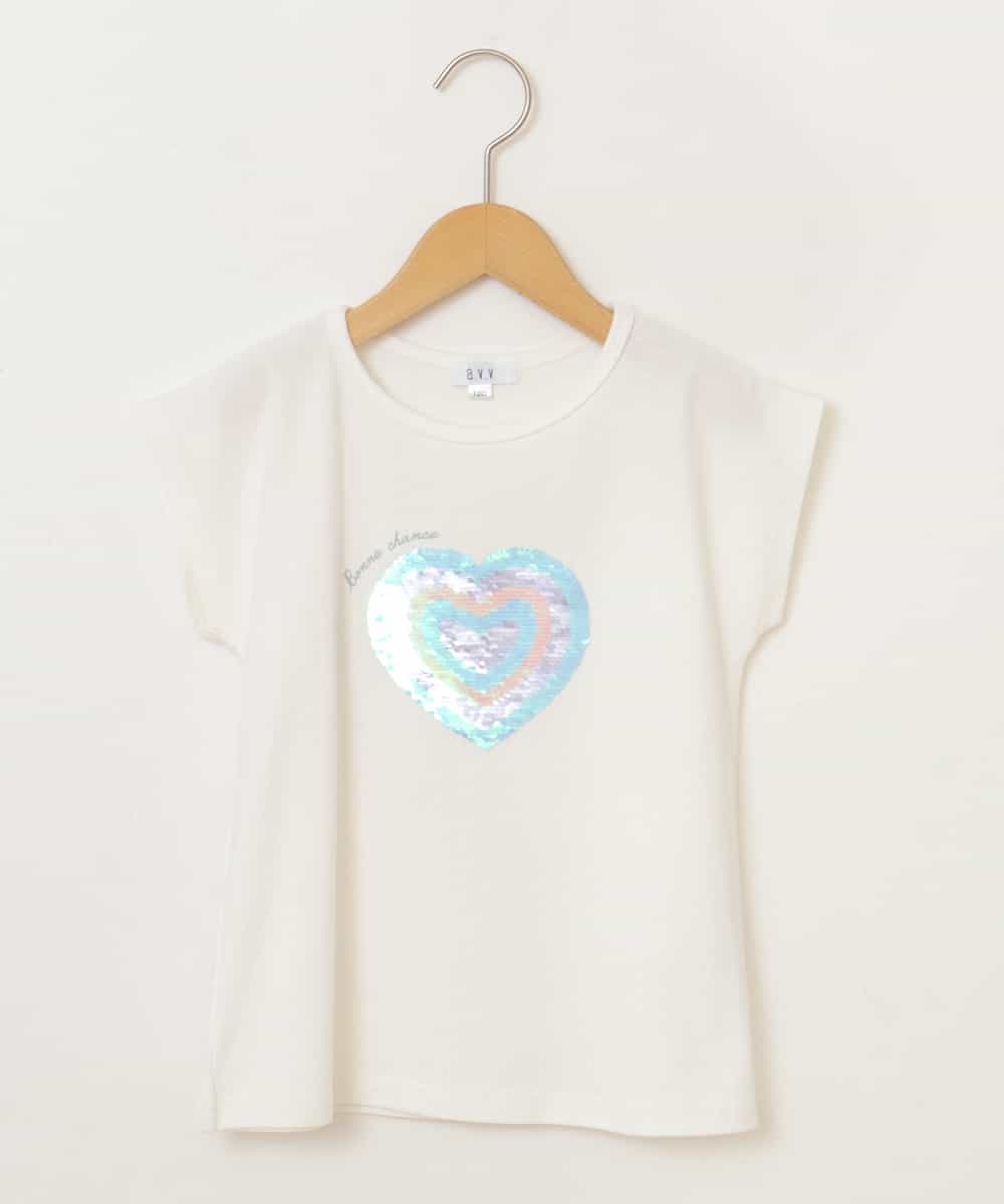 KJKGP08019 a.v.v KIDS(アー・ヴェ・ヴェ) [100-130]マリンコレクションTシャツ ホワイト