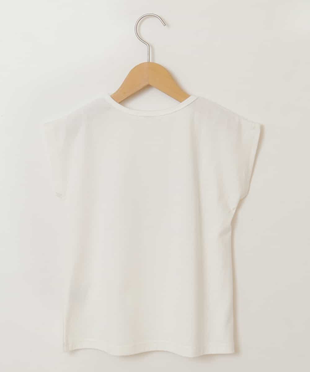 KJKGP08019 a.v.v KIDS(アー・ヴェ・ヴェ) [100-130]マリンコレクションTシャツ ホワイト