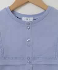 KJKGP17024 a.v.v KIDS(アー・ヴェ・ヴェ) [100-130]セーラーカラーTシャツ ライトブルー