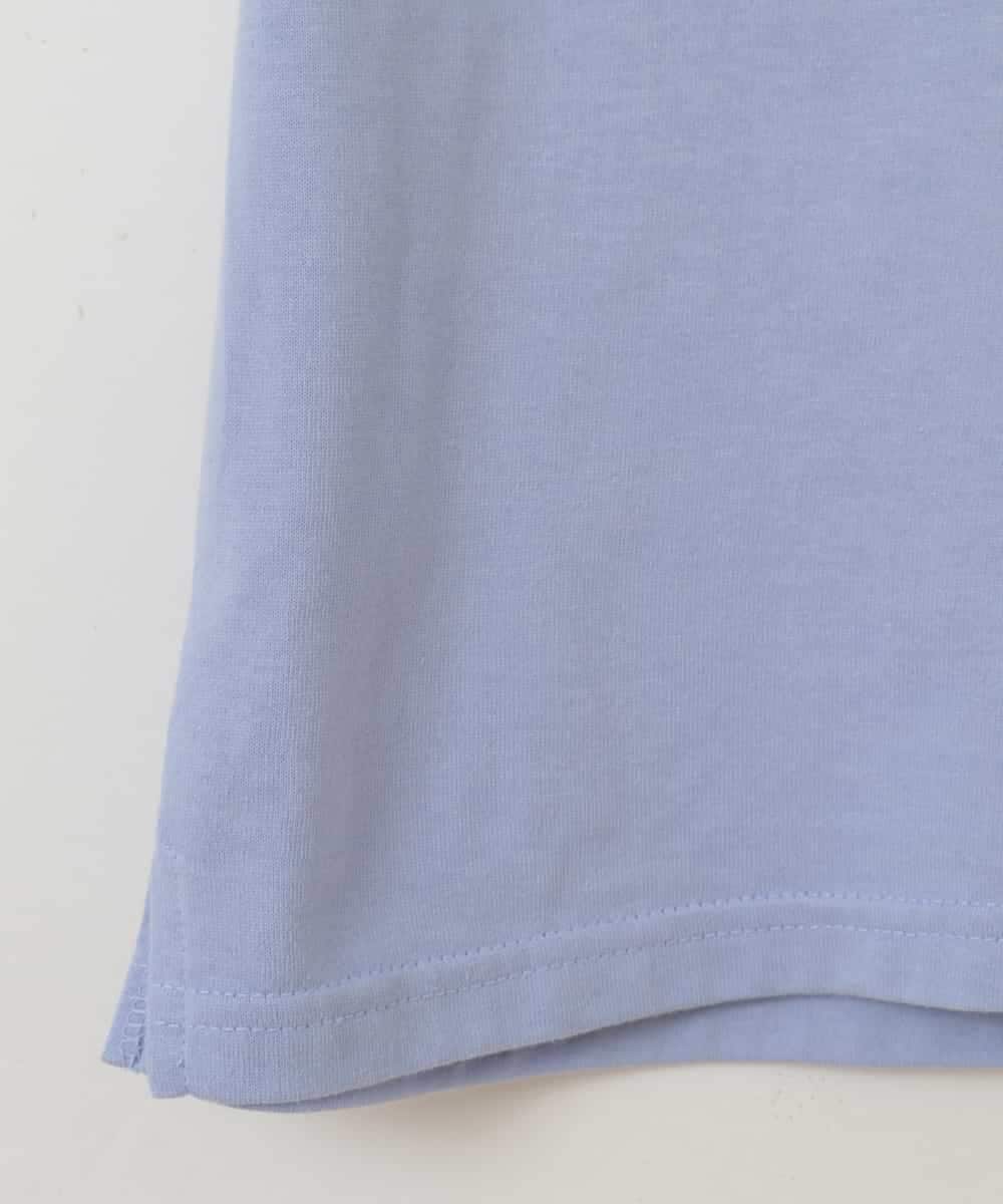 KJKGP17024 a.v.v KIDS(アー・ヴェ・ヴェ) [100-130]セーラーカラーTシャツ ライトブルー