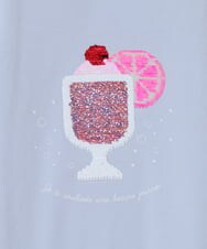 KJKGS03019 a.v.v KIDS(アー・ヴェ・ヴェ) [100-130]フリルスリーブスパンコールＴシャツ ピンク