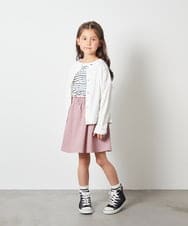 KJKGS04019 a.v.v KIDS(アー・ヴェ・ヴェ) [100-130]ロゴアソートＴシャツ ボーダー