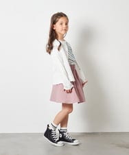 KJKGS04019 a.v.v KIDS(アー・ヴェ・ヴェ) [100-130]ロゴアソートＴシャツ ボーダー