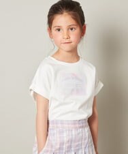 KJKGS04019 a.v.v KIDS(アー・ヴェ・ヴェ) [100-130]ロゴアソートＴシャツ ボーダー