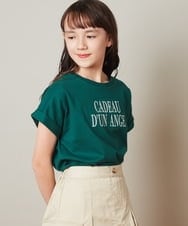 KJKGS04019 a.v.v KIDS(アー・ヴェ・ヴェ) [100-130]ロゴアソートＴシャツ ボーダー