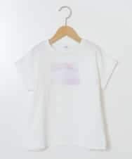 KJKGS04019 a.v.v KIDS(アー・ヴェ・ヴェ) [100-130]ロゴアソートＴシャツ ホワイト