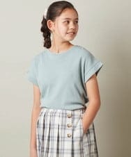 KJKGS09019 a.v.v KIDS(アー・ヴェ・ヴェ) [100-130]バックリボンカットソー ピンク