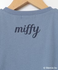 KJKGS80029 a.v.v KIDS(アー・ヴェ・ヴェ) [100-130]【ミッフィーコラボ】袖フリルオフショルTシャツ ブルー