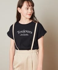 KJKGT04024 a.v.v KIDS(アー・ヴェ・ヴェ) [140-150]ロゴアソートＴシャツ ホワイト