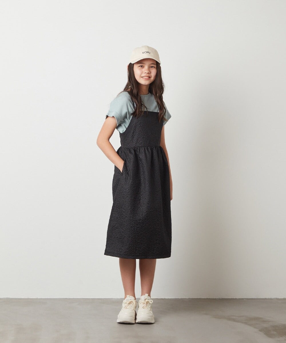 KJKGT09024 a.v.v KIDS(アー・ヴェ・ヴェ) [140-150]バックリボンカットソー ミント