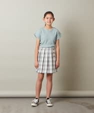 KJKGT09024 a.v.v KIDS(アー・ヴェ・ヴェ) [140-150]バックリボンカットソー ミント