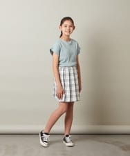 KJKGT09024 a.v.v KIDS(アー・ヴェ・ヴェ) [140-150]バックリボンカットソー ミント