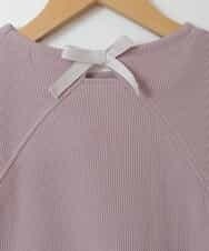 KJKGT09024 a.v.v KIDS(アー・ヴェ・ヴェ) [140-150]バックリボンカットソー ピンク