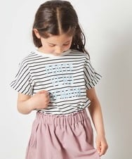 KJKGU04029 a.v.v KIDS(アー・ヴェ・ヴェ) [160]ロゴアソートＴシャツ グリーン