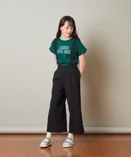 KJKGU04029 a.v.v KIDS(アー・ヴェ・ヴェ) [160]ロゴアソートＴシャツ グリーン