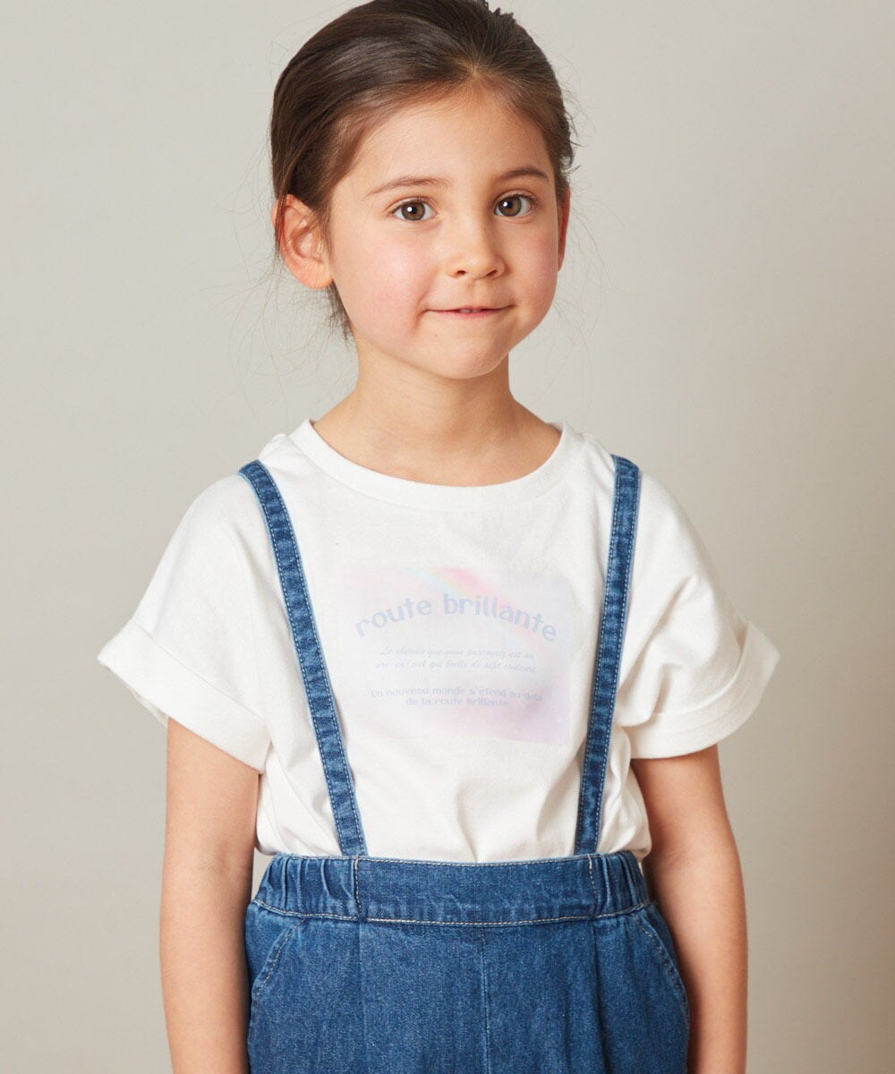 KJKGU04029 a.v.v KIDS(アー・ヴェ・ヴェ) [160]ロゴアソートＴシャツ ホワイト