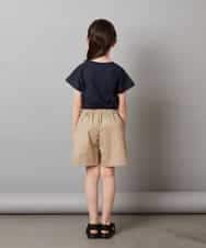KJKGV06024 a.v.v KIDS(アー・ヴェ・ヴェ) [100-130]スパンコールアソートTシャツ ホワイト
