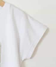 KJKGV06024 a.v.v KIDS(アー・ヴェ・ヴェ) [100-130]スパンコールアソートTシャツ ホワイト