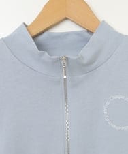 KJKGV43034 a.v.v KIDS(アー・ヴェ・ヴェ) [100-130]ハーフジッププルオーバーTシャツ ライトブルー