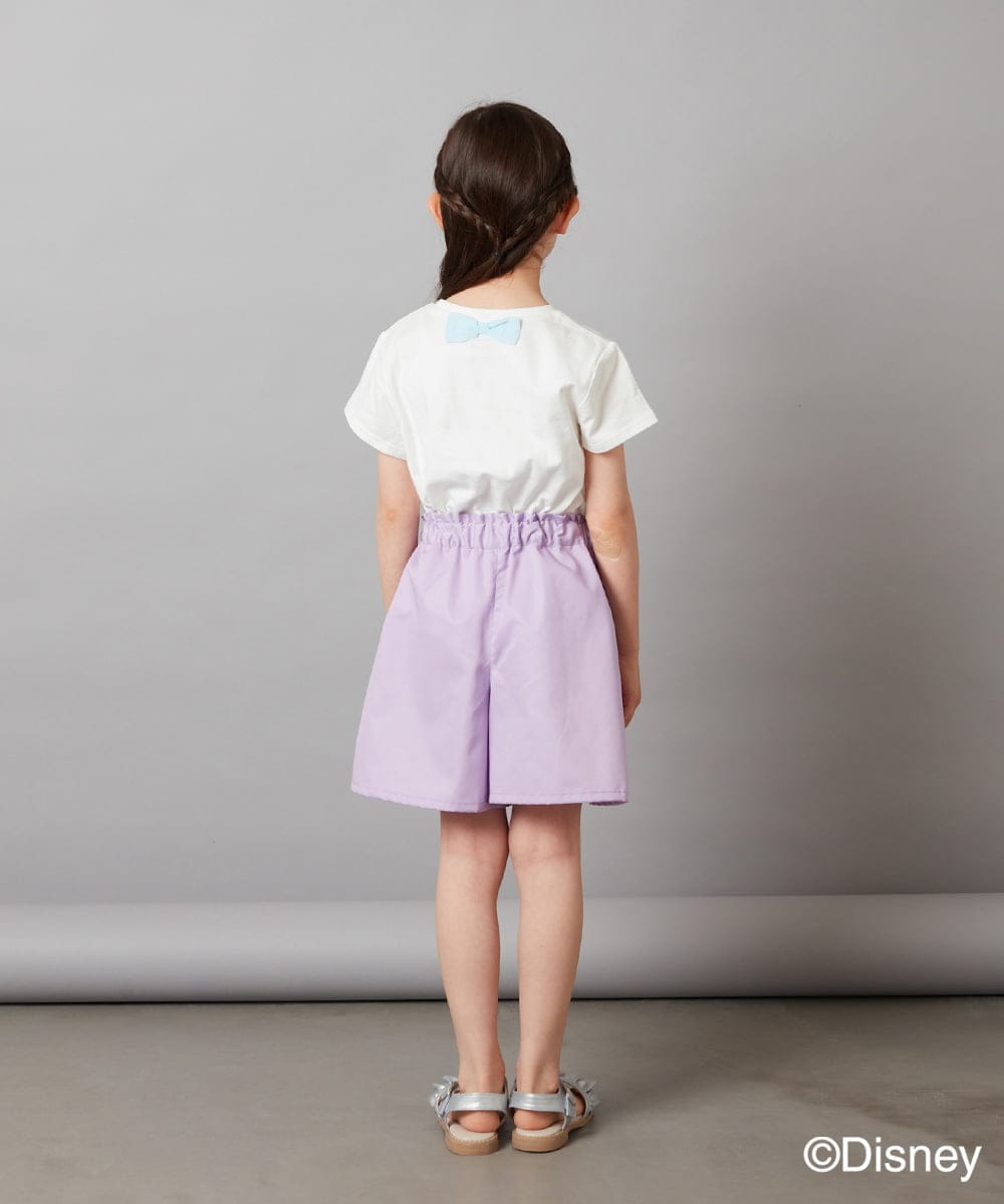KJKGV81029 a.v.v KIDS(アー・ヴェ・ヴェ) [100-140]バックリボンＴシャツ ホワイト