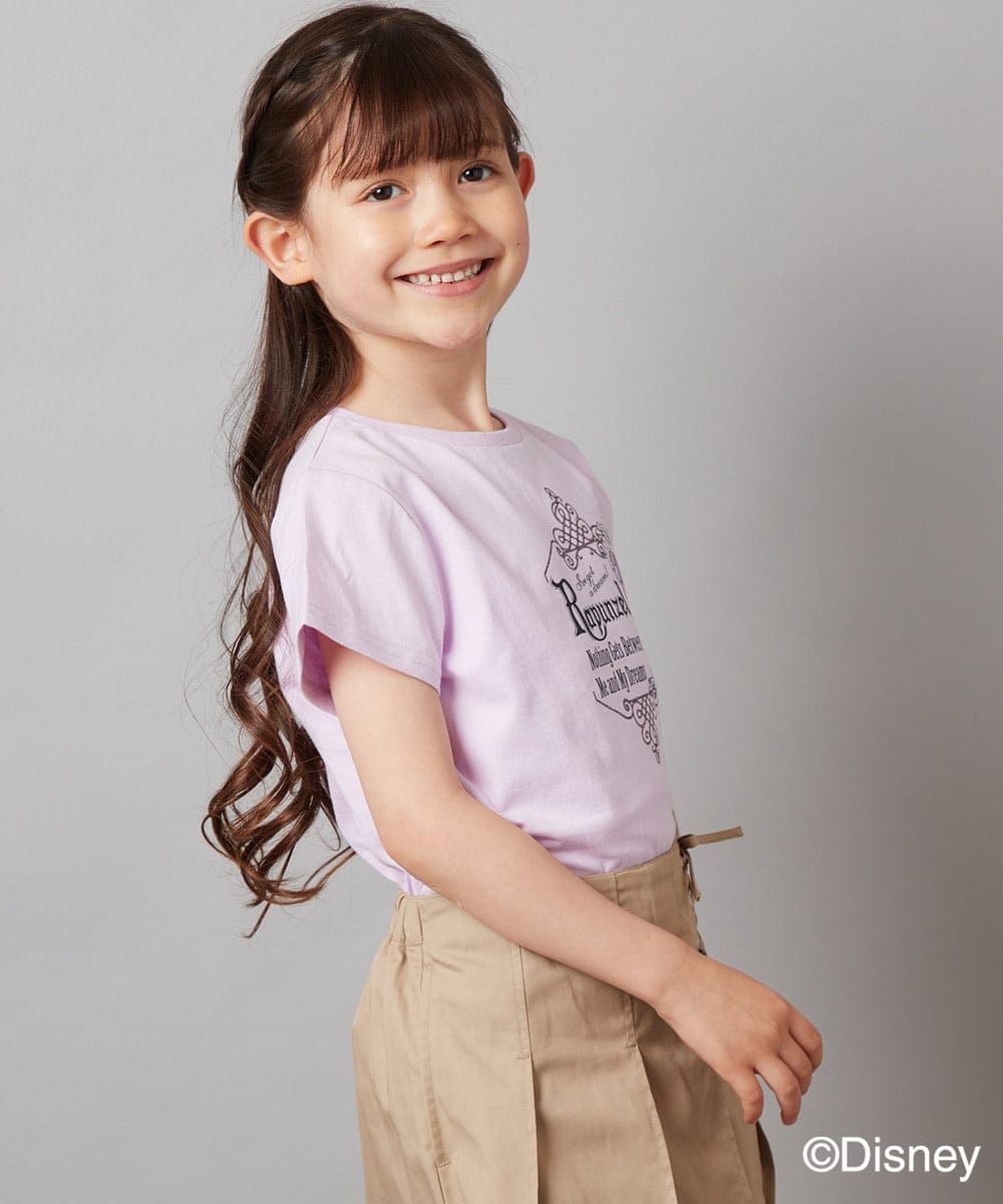 KJKGV81029 a.v.v KIDS(アー・ヴェ・ヴェ) [100-140]バックリボンＴシャツ ホワイト