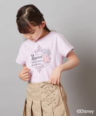KJKGV81029 a.v.v KIDS(アー・ヴェ・ヴェ) [100-140]バックリボンＴシャツ ホワイト