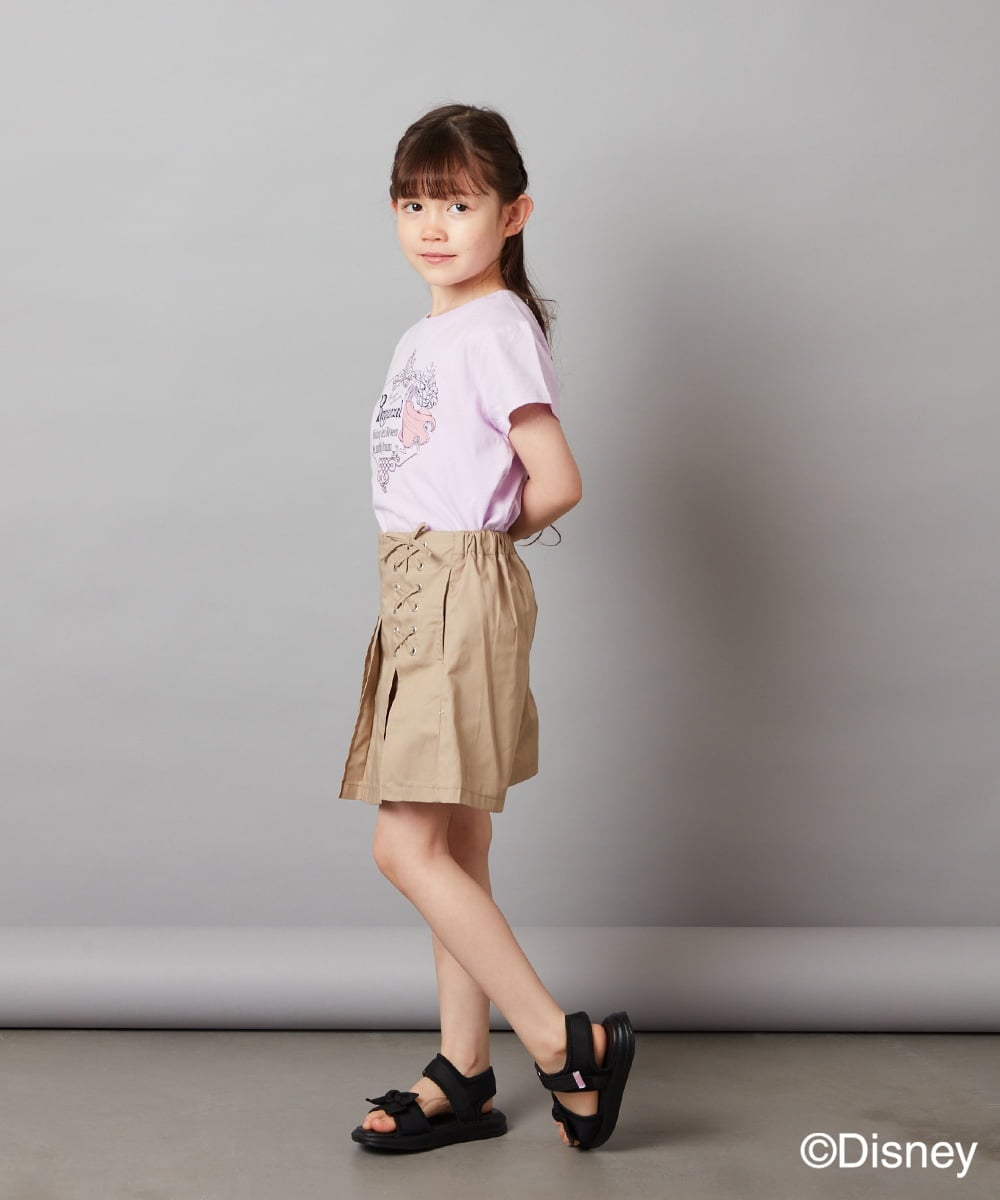 KJKGV81029 a.v.v KIDS(アー・ヴェ・ヴェ) [100-140]バックリボンＴシャツ ホワイト