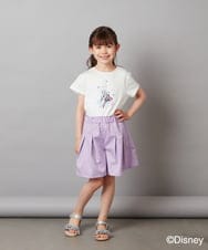 KJKGV81029 a.v.v KIDS(アー・ヴェ・ヴェ) [100-140]バックリボンＴシャツ ホワイト