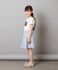 KJKGV82029 a.v.v KIDS(アー・ヴェ・ヴェ) [100-140]フォトTシャツ ホワイト