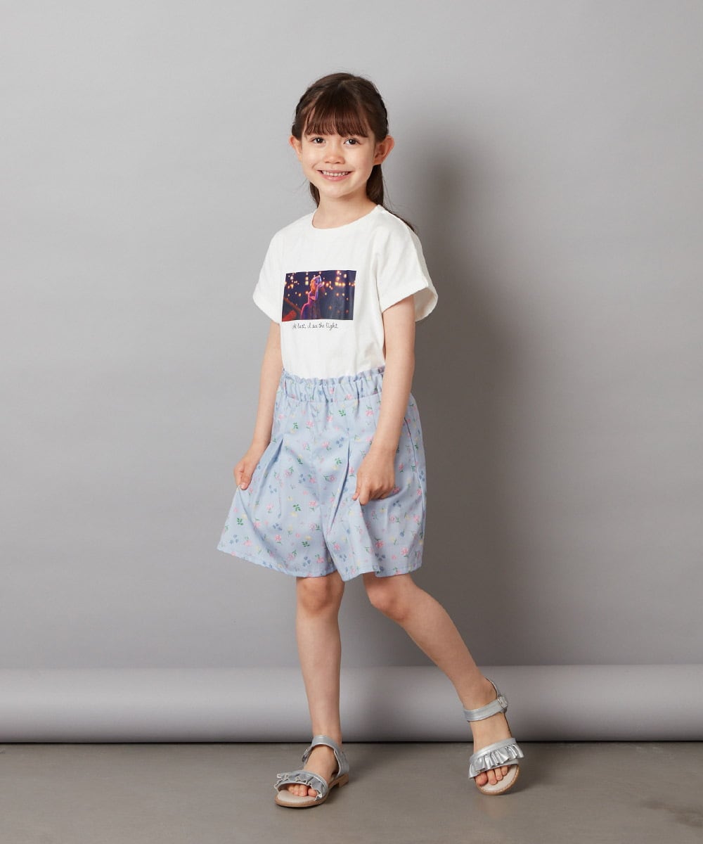 KJKGV82029 a.v.v KIDS(アー・ヴェ・ヴェ) [100-140]フォトTシャツ ホワイト