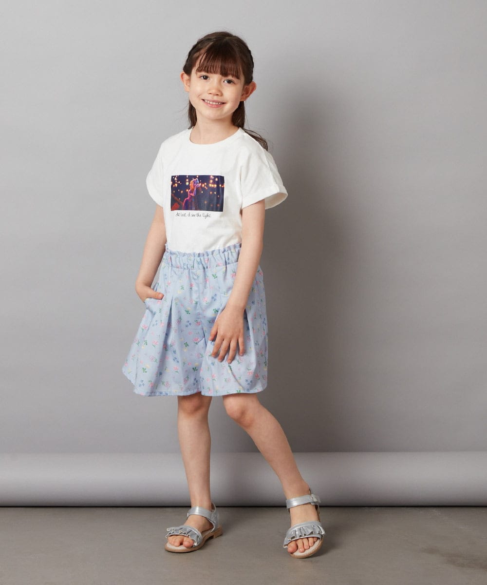KJKGV82029 a.v.v KIDS(アー・ヴェ・ヴェ) [100-140]フォトTシャツ ホワイト