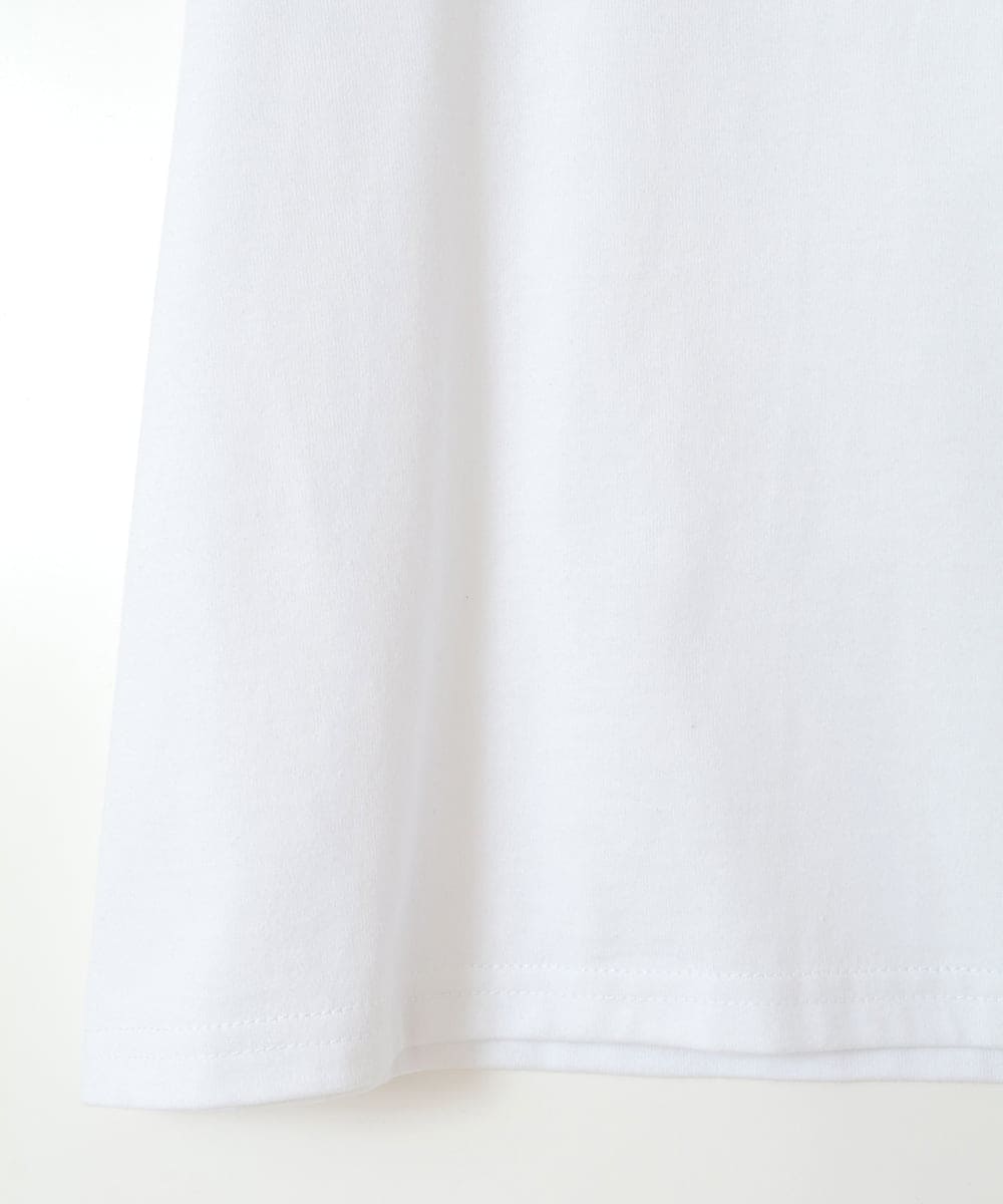 KJKGW05024 a.v.v KIDS(アー・ヴェ・ヴェ) [140-150]アソートロゴプリントTシャツ ホワイト