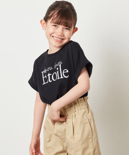 KJKGW05024 a.v.v KIDS [140-150]アソートロゴプリントTシャツ