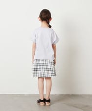 KJKGW05024 a.v.v KIDS(アー・ヴェ・ヴェ) [140-150]アソートロゴプリントTシャツ ブラック