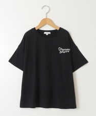KJKGW09024 a.v.v KIDS(アー・ヴェ・ヴェ) [140-150]ロゴアソートTシャツ ブラック