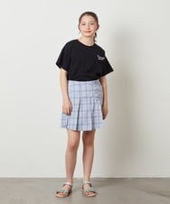 KJKGW09024 a.v.v KIDS(アー・ヴェ・ヴェ) [140-150]ロゴアソートTシャツ ブラック