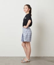KJKGW09024 a.v.v KIDS(アー・ヴェ・ヴェ) [140-150]ロゴアソートTシャツ ブラック